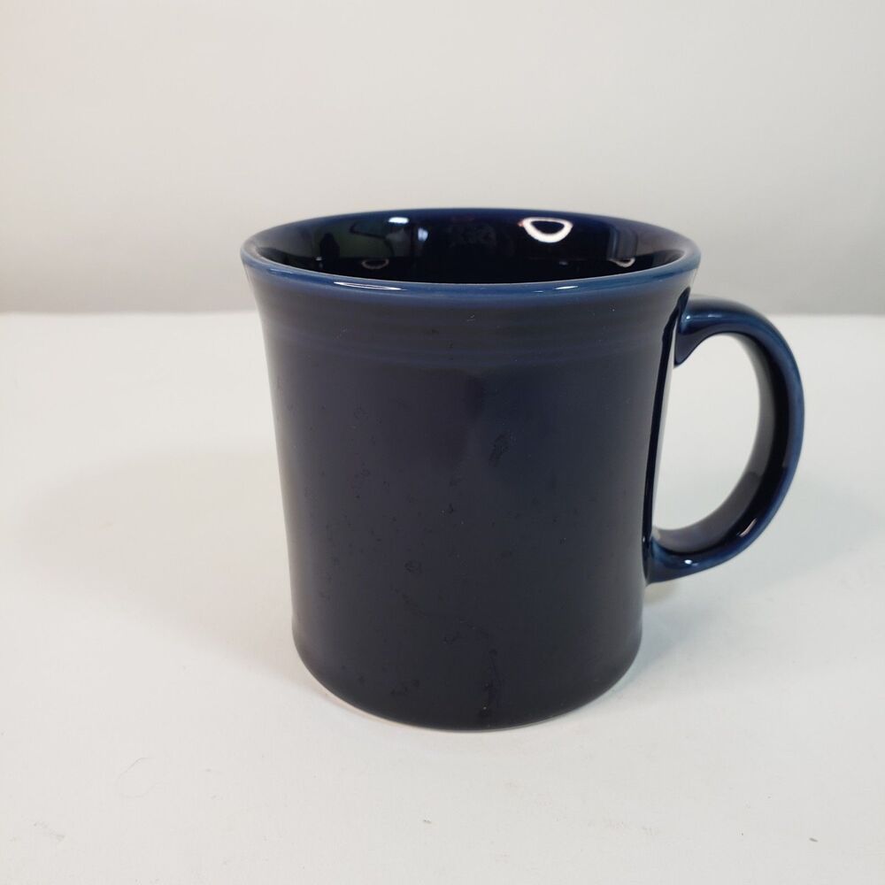 Fiesta Fiestaware Java Mug D Handle 12oz Cobalt Blue Retired HLC
